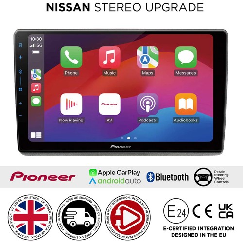 Pioneer car stereo - 9", upgrade