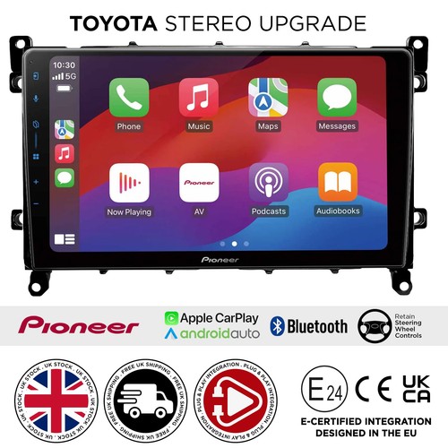 Pioneer carstereo upgrade - 9"carstereo,