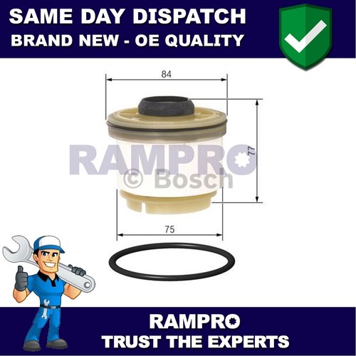 Rampro fuel filter fits - filter, hilux